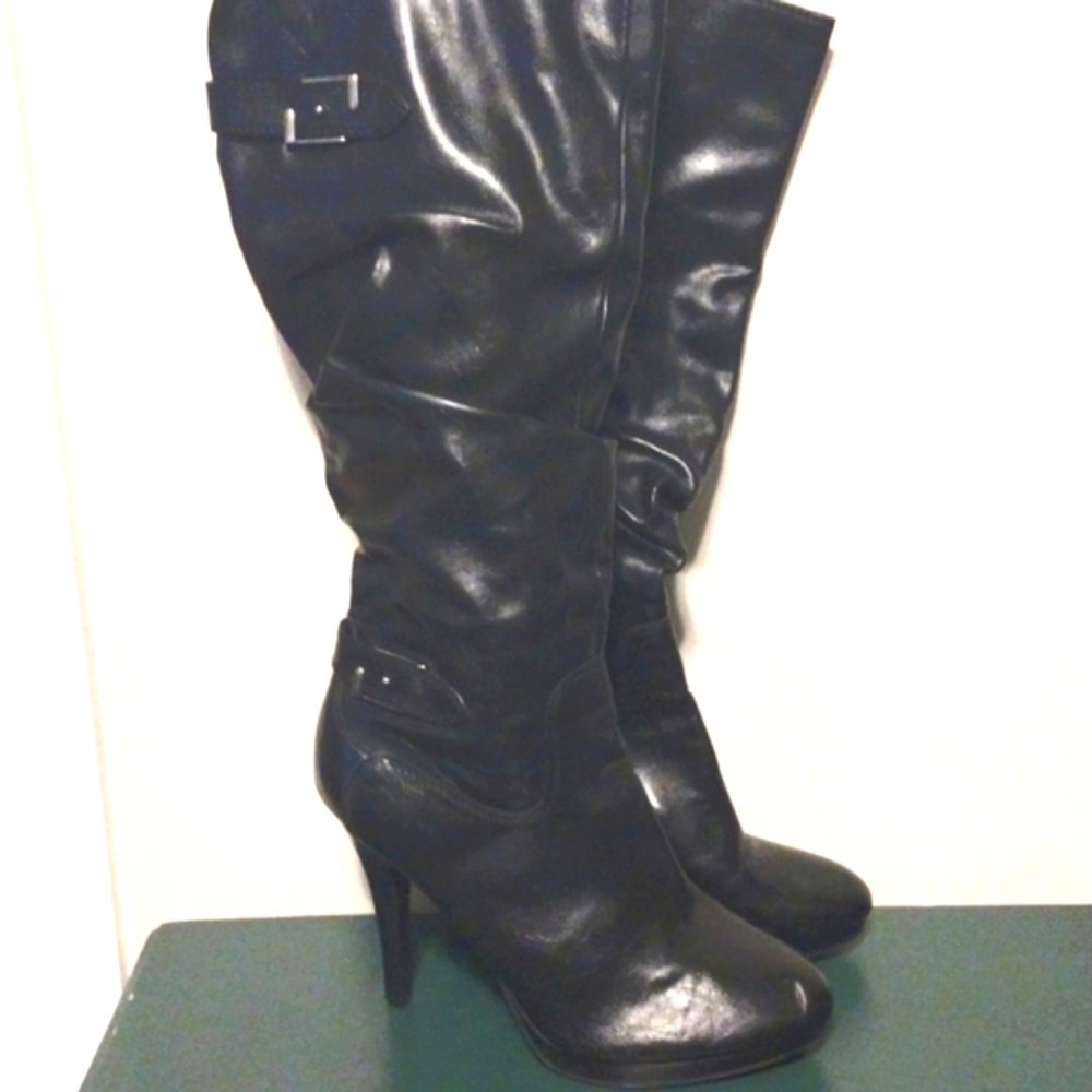 A.N.A 5 Inch Heel/18 Inch Tall. Size 8.5